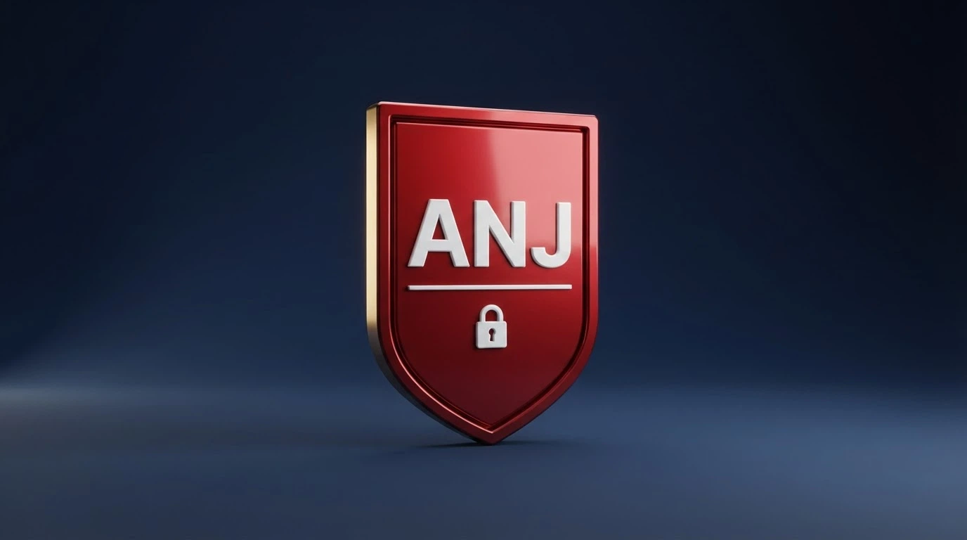 Logo officiel de l'Autorité nationale des jeux sur fond blanc