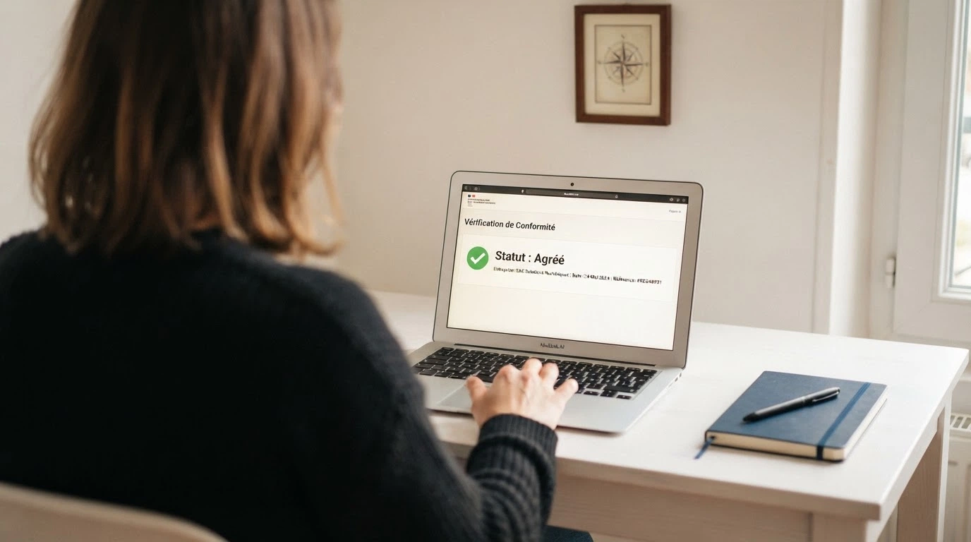 Capture d'écran du site de l'ANJ montrant la page de présentation de l'offre légale et la liste des opérateurs agréés