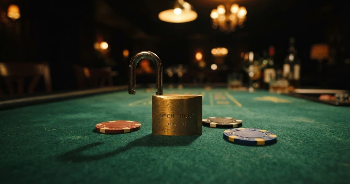 Un écran partagé en deux : à gauche un cadenas ouvert sur fond vert (le bonus sans wager, transparent), à droite un cadenas fermé entouré de petits caractères (le bonus classique à x35). La distinction est immédiate