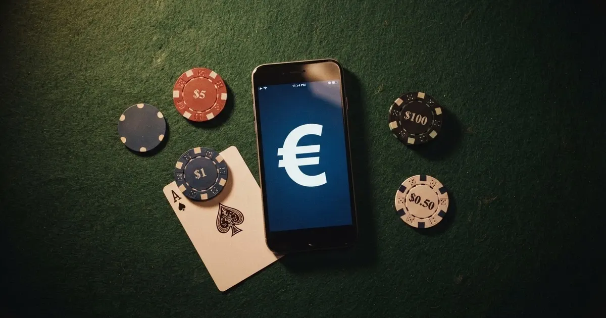 Un écran de casino en ligne affichant une offre de bonus barrée d'un bandeau rouge « wager x35 » avec, en surimpression, la mention « Sans wager = retrait immédiat de vos gains »