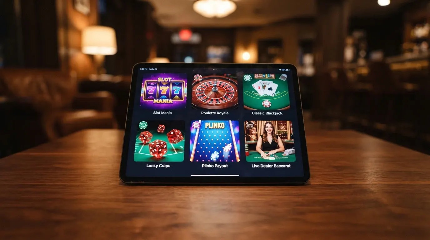 Mosaïque des interfaces de casinos en ligne acceptant le XRP, illustrant la diversité des plateformes comparées